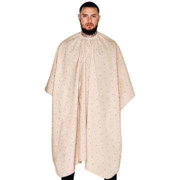 Barber Strong The Barber Cape - Barber Shield - Khaki #BSC17-KHAKI