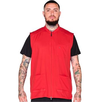 Barber Strong The Barber Vest - Red [S-5XL] #BSV01-RED