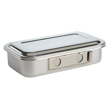 Burmax FantaSea Stainless Steel Sterilization Box with Lid #FSC-970