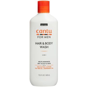 Cantu Men's Collection Shea Butter 2-IN-1 Hair & Body Wash 13.5 oz