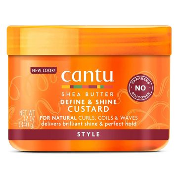 Cantu Shea Butter For Natural Hair Define & Shine Custard 12 oz