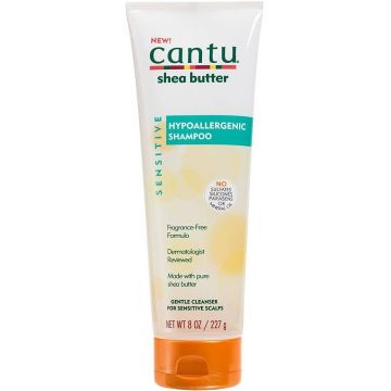 Cantu Shea Butter Sensitive Hypoallergenic Shampoo 8 oz