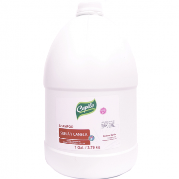 Capilo Strengthening Shampoo - Sole and Cinnamon (Suela y Canela) 1 Gallon