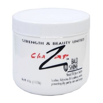 Chazap Bald Shine Head & Face Balm 4 oz