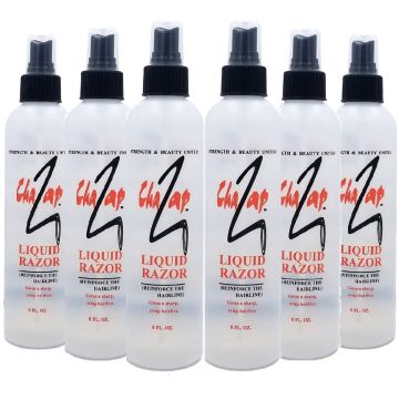 Chazap Liquid Razor 8 oz [6 Pack]