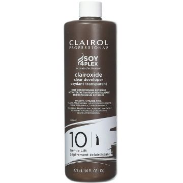 Clairol Soy 4 Plex Clairoxide Clear Developer 10 Volume 16 oz