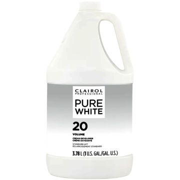 Clairol Pure White Creme Developer 20 Volume 1 Gallon