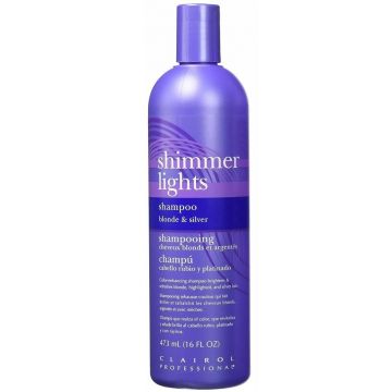 Clairol Shimmer Lights Shampoo Blonde and Silver 16 oz