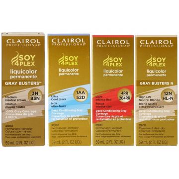Clairol Soy 4 Plex Liquicolor Permanent Hair Color 2 oz