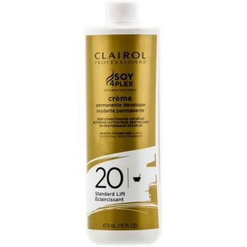 Clairol Soy 4 Plex Creme Permanente Developer 20 Volume 16 oz