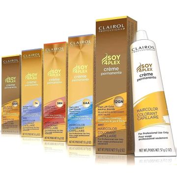 Clairol Soy 4 Plex Creme Permanente Hair Color 2 oz