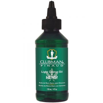 Clubman Pinaud Light Castor Oil + Hemp Oil 4 oz