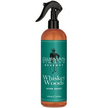 Clubman Reserve Whiskey Woods After Shave Lotion Spay 16 oz