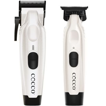 Cocco Veloce Pro Clipper & Trimmer - Pearl White [DUO]
