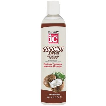 Fantasia IC Coconut Leave-In Hair and Scalp Treatment 12 oz