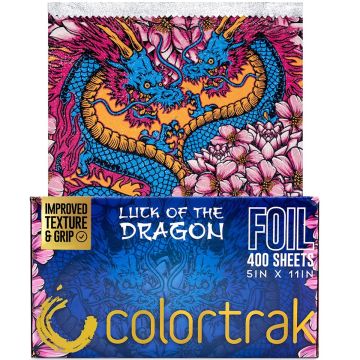 Colortrak Luck Of The Draggon Pop-Up Foil (5" x 11") - 400 Sheets #7114
