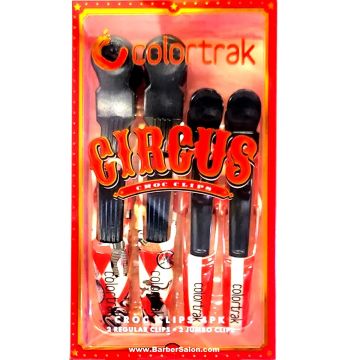 Colortrak Circus Croc Clips - 4 Pack #7119