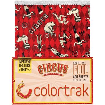 Colortrak Circus Pop-Up Foil (5" x 11") - 400 Sheets #7120