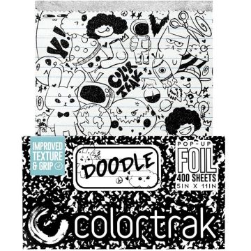 Colortrak Doodle Pop-Up Foil (5" x 11") - 400 Sheets #7129