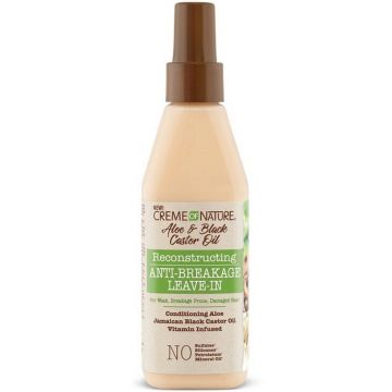 Creme of Nature Aloe & Black Castor Oil Reconstructing Anti-Breakage Leave-In 8 oz