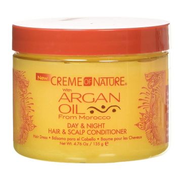 Creme of Nature Argan Oil Day & Night Hair & Scalp Conditioner 4.76 oz