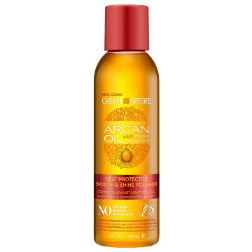 Creme of Nature Argan Oil Heat Defense Smooth & Shine Polisher 4 oz