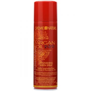 Creme Of Nature Argan Oil Replenishing Sheen Spray 16 oz