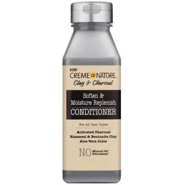 Creme of Nature Clay & Charcoal Soften & Moisture Replenish Conditioner 12 oz