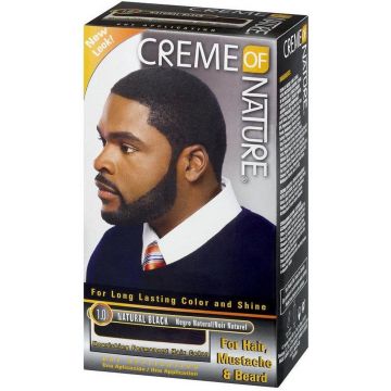 Creme of Nature Nourishing Permanent Hair Color for Hair, Mustache & Beard