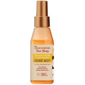 Creme of Nature Pure Honey Silicone-Free Lightweight Shine Mist 4 oz