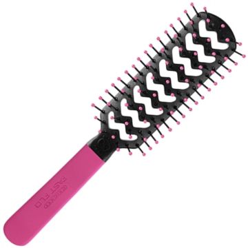 Cricket The Original Static Free Fast Flo Vent Brush - The Alibi [Hot Pink] #5511800