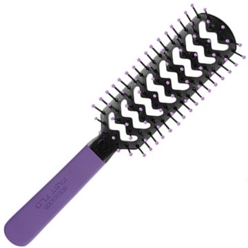 Cricket The Original Static Free Fast Flo Vent Brush - Drama Queen [Purple] #5511803