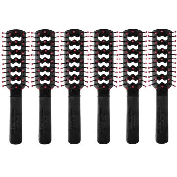 Cricket Static Free Mini Fast Flo Black Brush #5511826 [6 Pack]