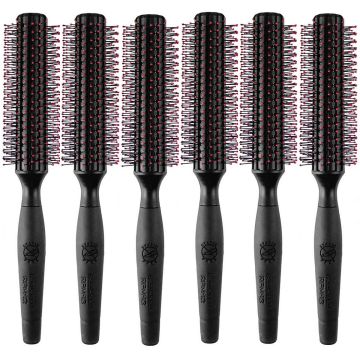 Cricket Static Free RPM 12 Black Roll Brush - 1.5" #5511883 [6 Pack]