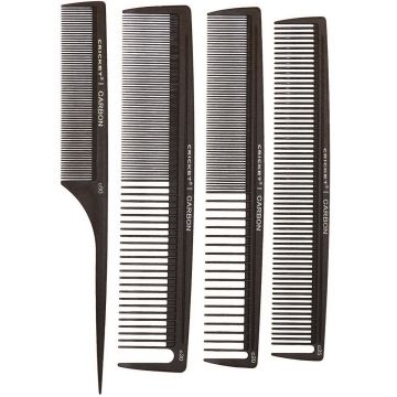 Cricket Carbon Comb Stylist 4 Pack #5515215