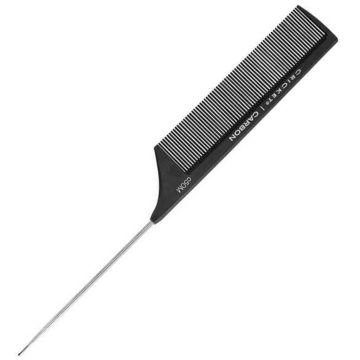 Cricket Carbon Fine Tooth Metal Rattail Comb #C50M #5515217