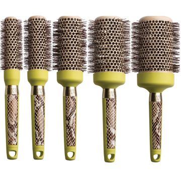 Dapper & Dainty Python Professional Ceramic Ionic Thermal Brush [Available in 1" to 2.5"]