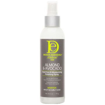 Design Essentials Natural Almond & Avocado Anti-Frizz & Moisturizing Finishing Spray 6 oz