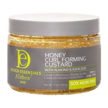 Design Essentials Natural Honey Curl Forming Custard 12 oz