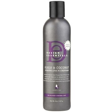 Design Essentials Kukui & Coconut Hydrating Leave-In Conditioner 8 oz