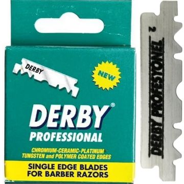 Derby Professional Single Edge Razor Blades - 100 Blades