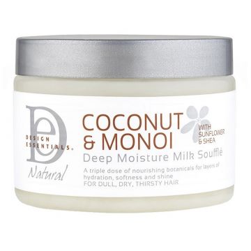 Design Essentials Natural Coconut & Monoi Deep Moisture Milk Souffle 12 oz