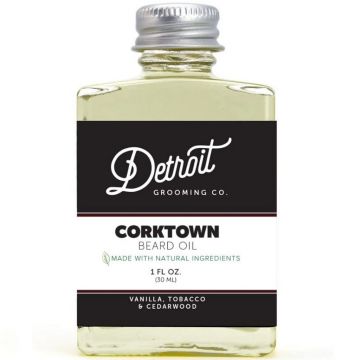 Detroit Grooming Co. Croktown Beard Oil - Vanilla, Tobacco & Cedarwood 1 oz