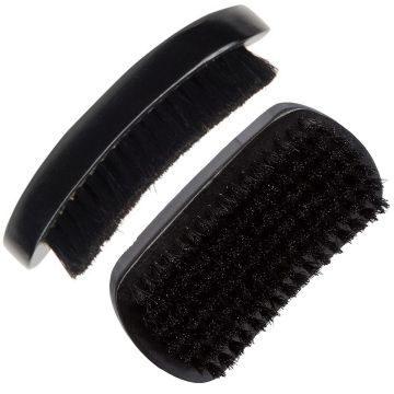 Diane Curved 100% Boar Military Brush - Soft Bristles #D1002