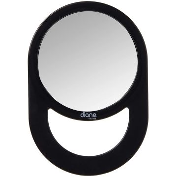 Diane Handle Mirror - Black #D1021