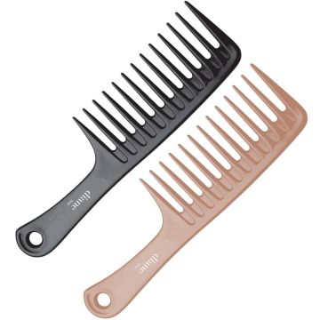 Diane Wide Tooth Detangle Combs 9-3/4" [2 Color Options]