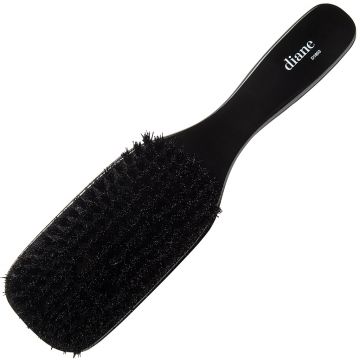 Diane Luxe 100% Boar Wave Brush - Black / Soft #D1803