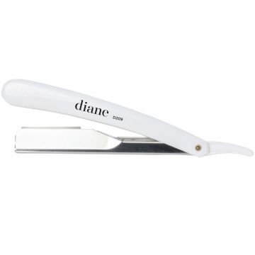 Diane Classic Straight Razor - White #D209