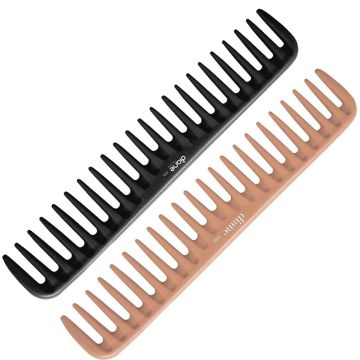 Diane Wide Tooth Combs 7-1/2" [2 Color Options]
