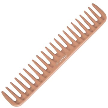 Diane Wide Tooth Comb 7-1/2" - Bone #D33N